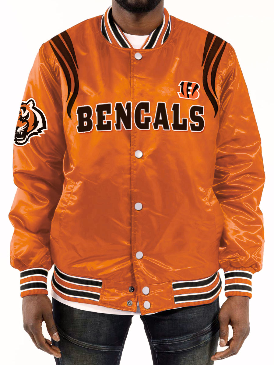 Cincinnati Bengals Contrast Print Jacket
