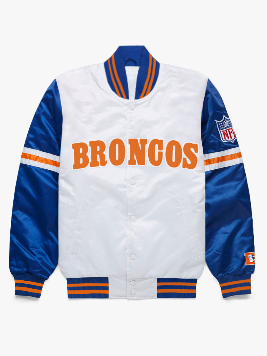 Denver Broncos HOMAGE X Starter Contrast Print Jacket