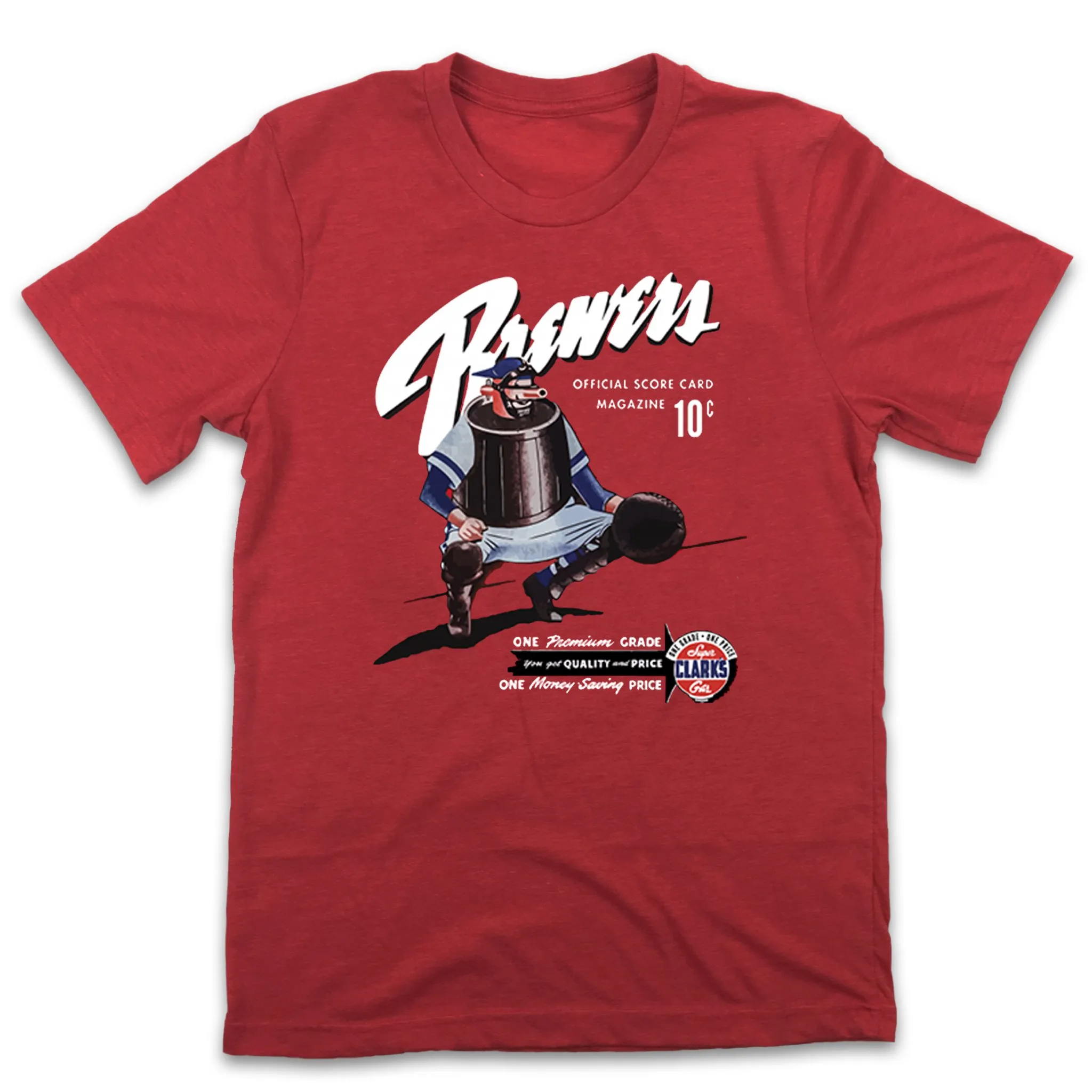 Milwaukee Brewers 1950 Baseball T-shirt (#Y85)