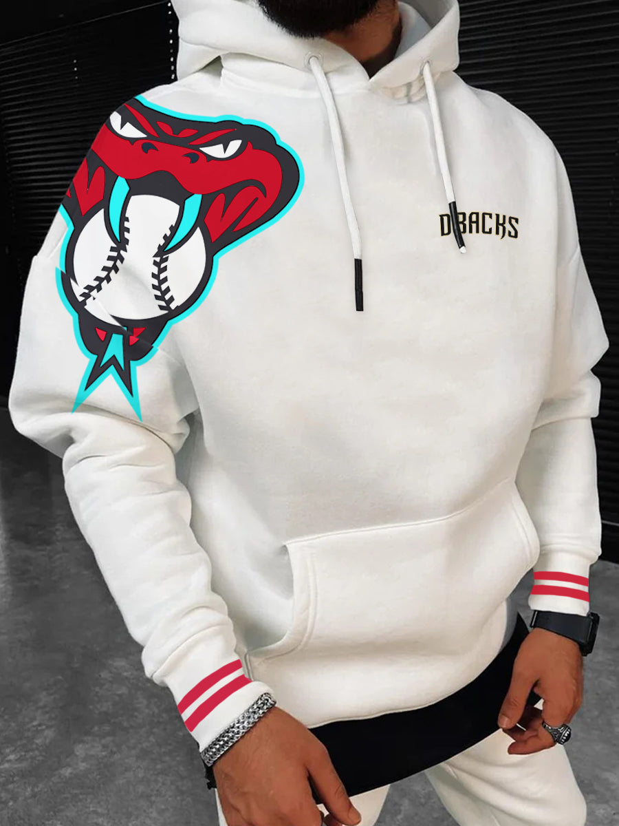 Arizona Diamondbacks Fashion Men's Crewneck Hooded