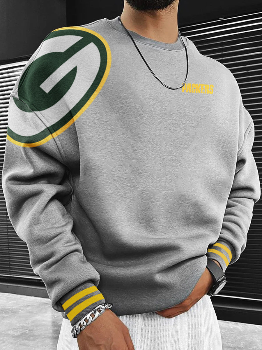 Green Bay Packers Printed Unisex Casual Sweatshirt