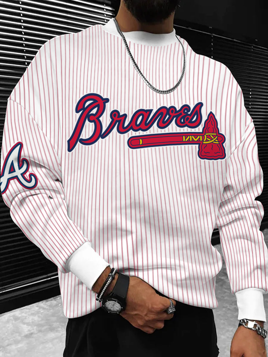 Atlanta Braves MLB Men's Crewneck Sweatshirt