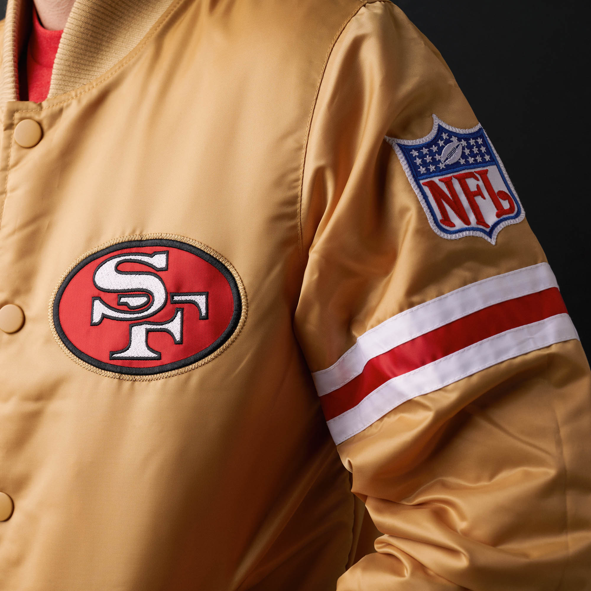 HOMAGE X Starter  Satin Jacket