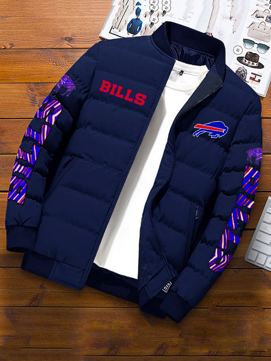 Buffalo Bills Winter Comfortable Warm Padded Jacket