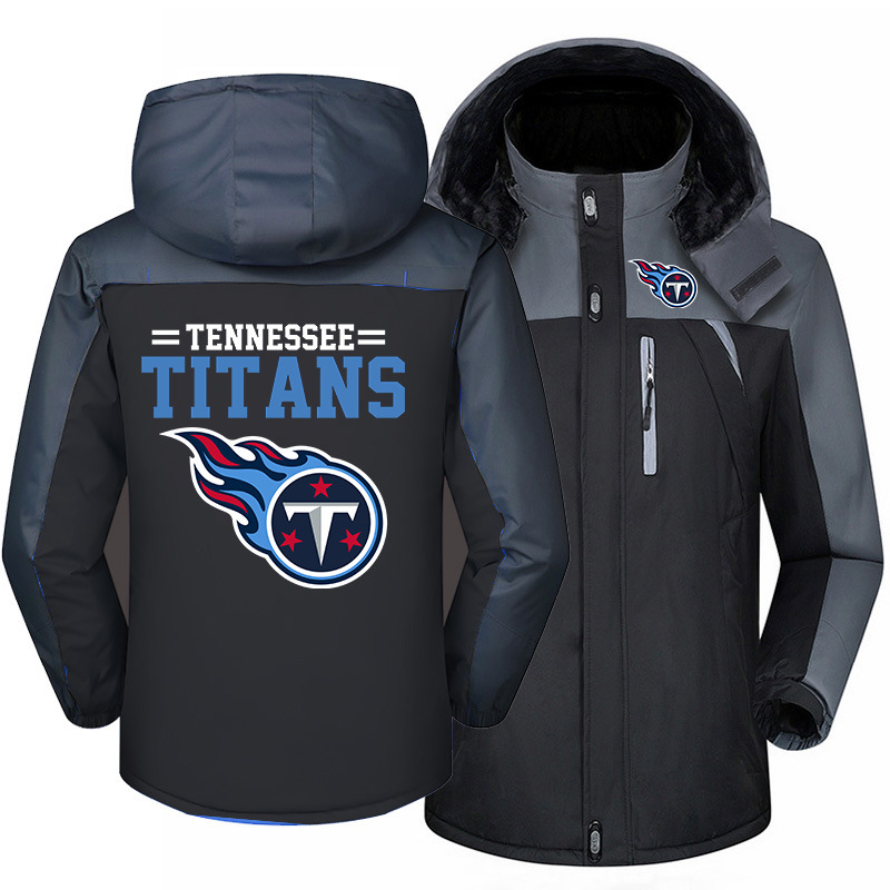Tennessee Titans Warm Hoodie Fleece Coat Winter Jacket Coat Ski Suit
