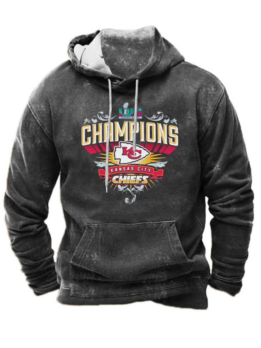 Men's Vintage Hooded Sweatshirt