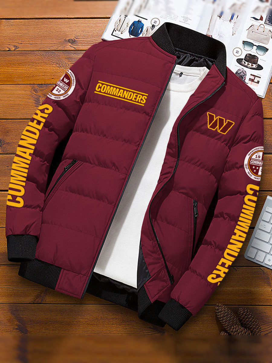 Washington Commanders Winter Comfortable Warm Padded Jacket