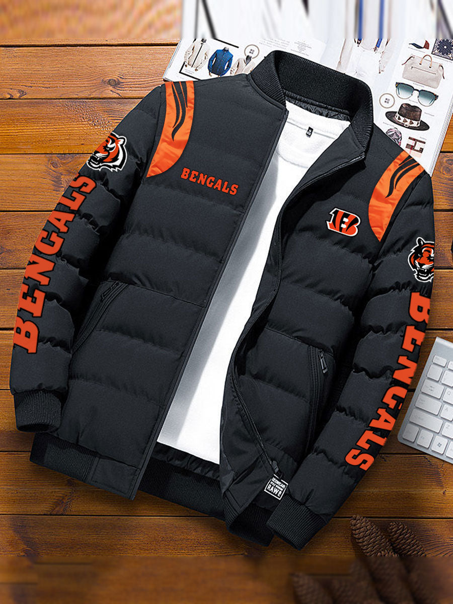 Cincinnati Bengals Winter Comfortable Warm Padded Jacket