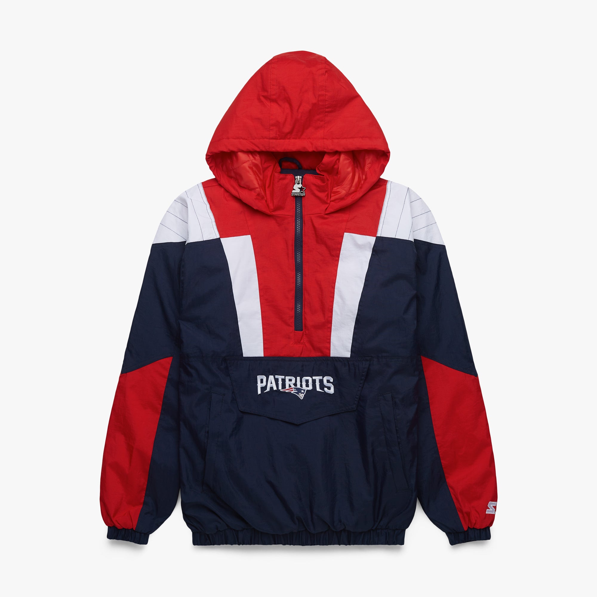 New England Patriots HOMAGE Starter Pullover Jacket