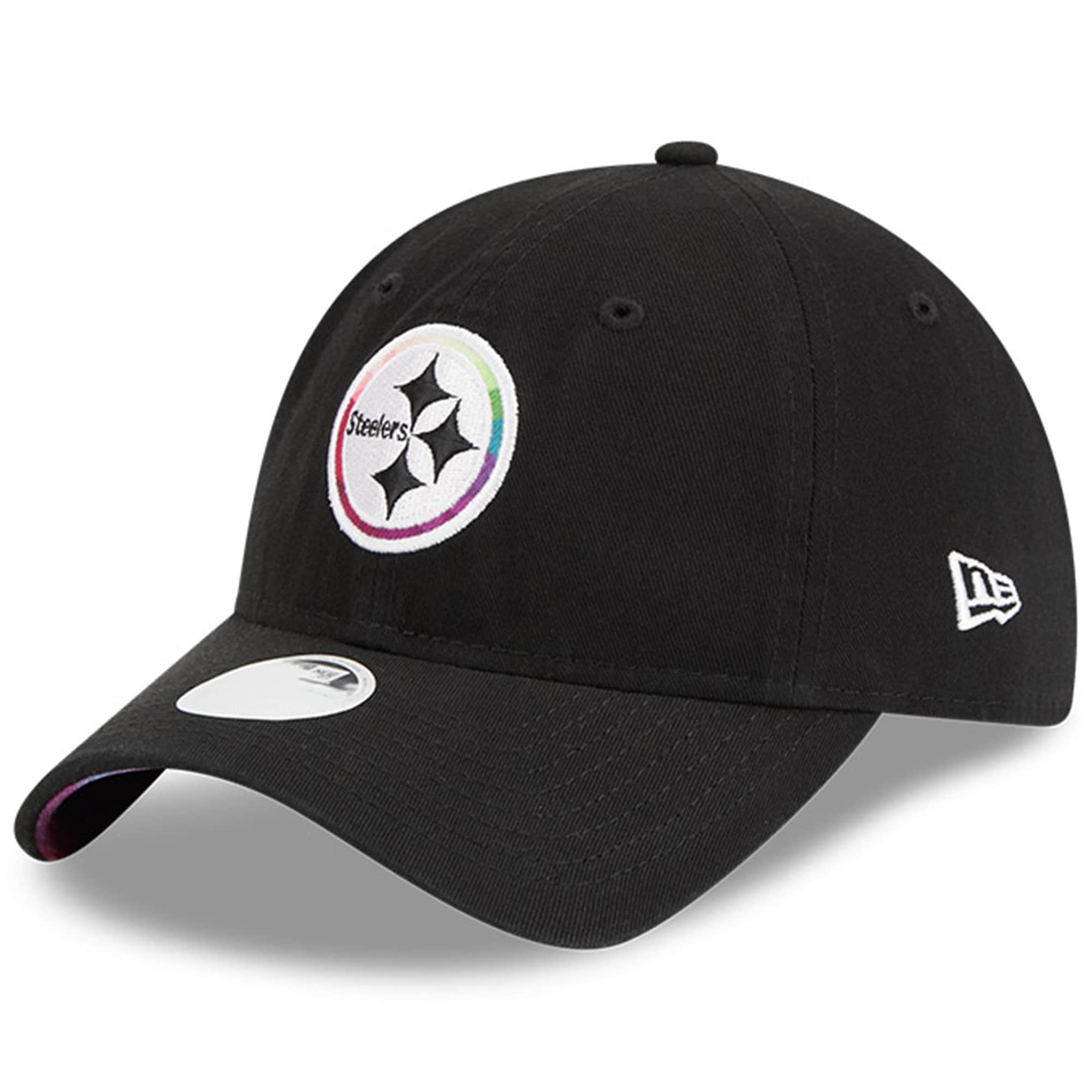 Pittsburgh Steelers Women's   Black 2023  Crucial Catch 9TWENTY Adjustable Hat