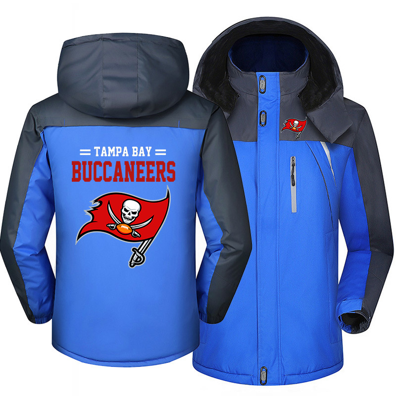 Tampa Bay Buccaneers Warm Hoodie Fleece Coat Winter Jacket Coat Ski Suit