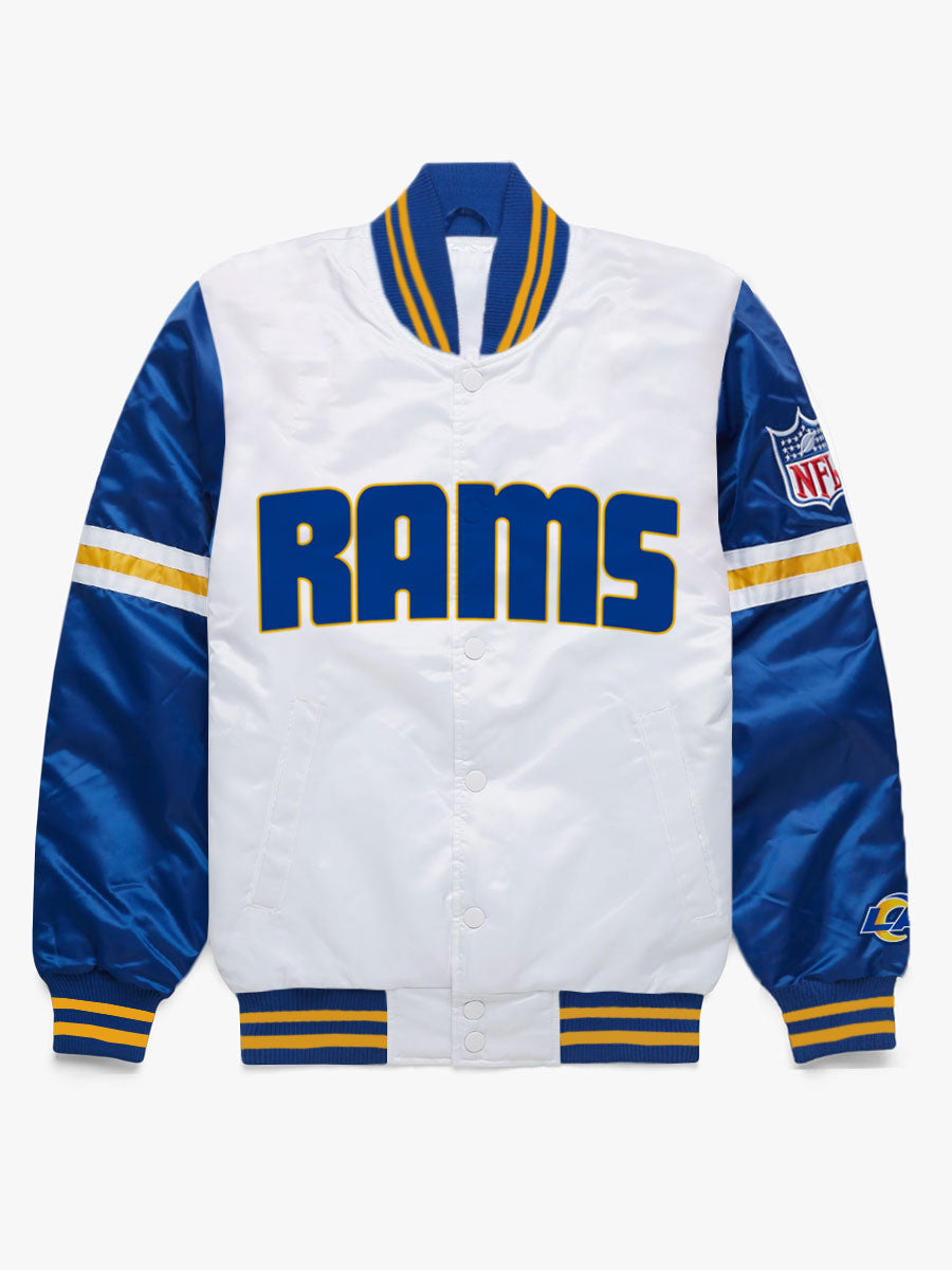 Los Angeles Rams HOMAGE X Starter Contrast Print Jacket