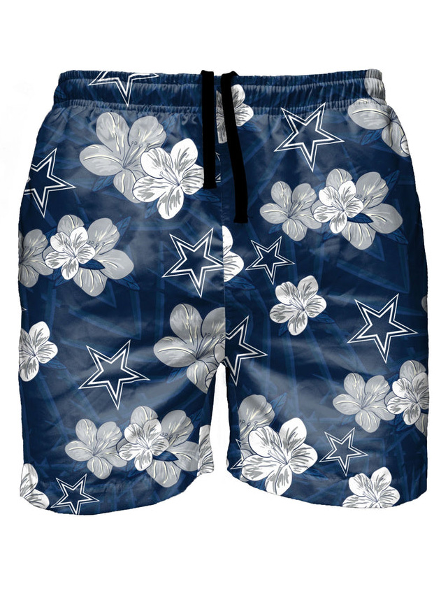 Dallas Cowboys Casual Hawaiian Shorts
