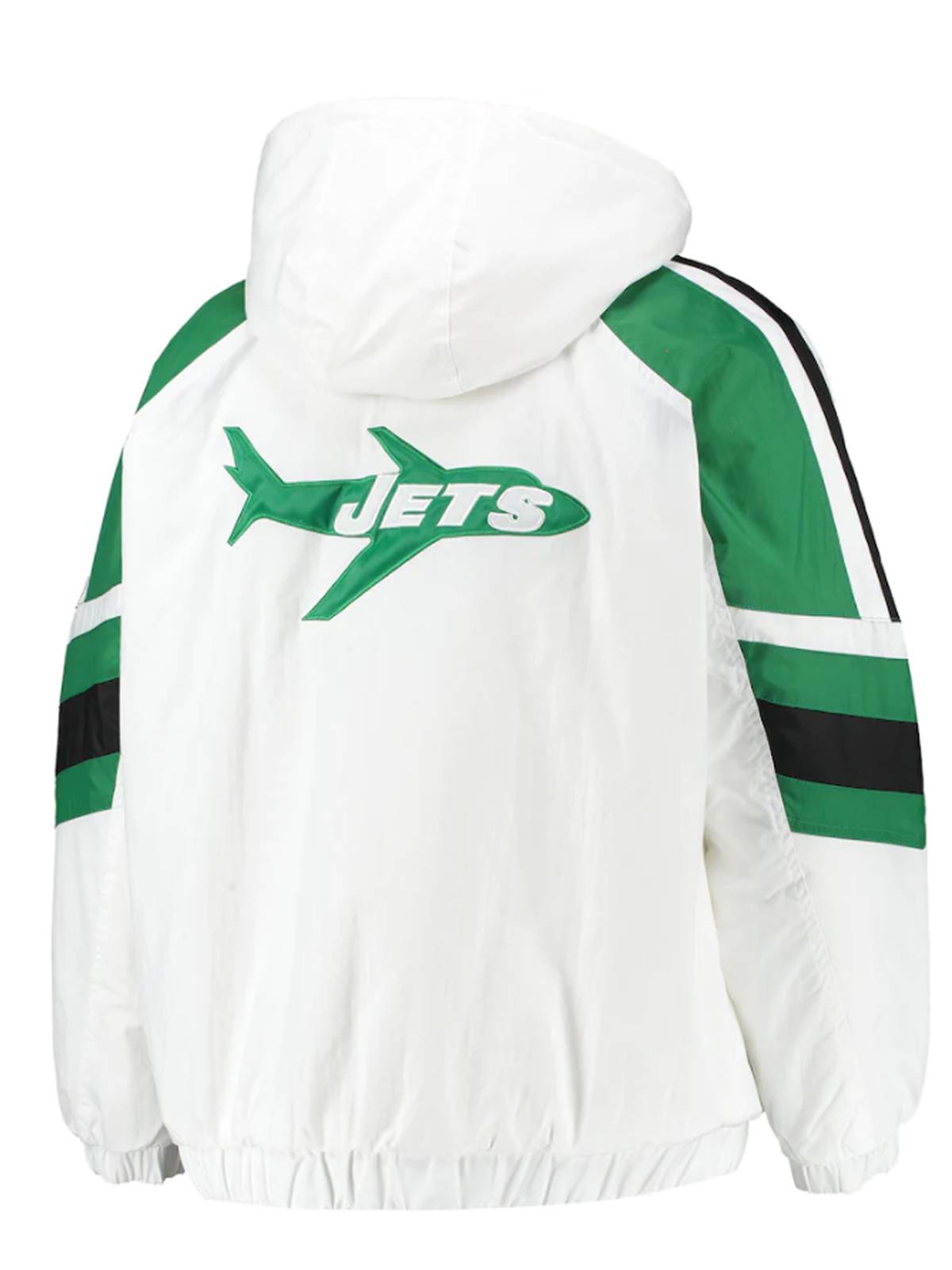 New York Jets Half-Snap Hoodie Jacket