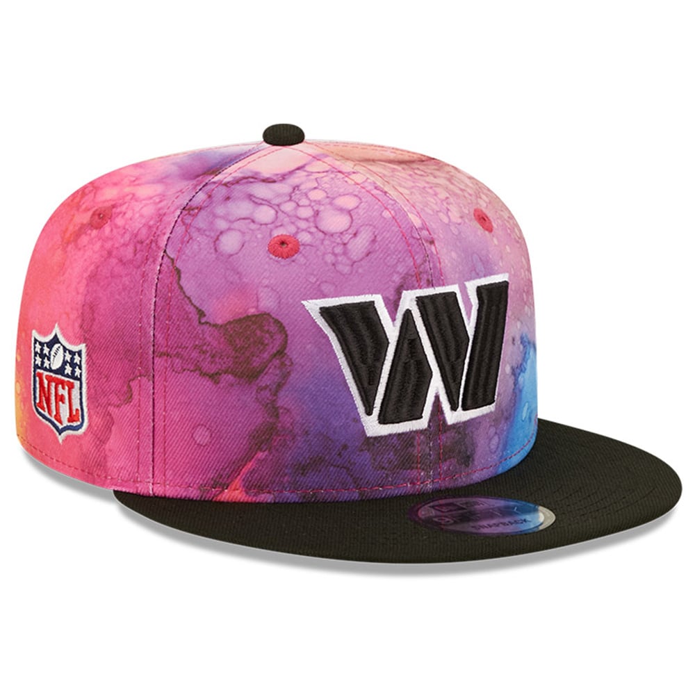 Washington Commanders Men's Pink/Black 2022 Crucial Catch 9FIFTY Snapback Hat