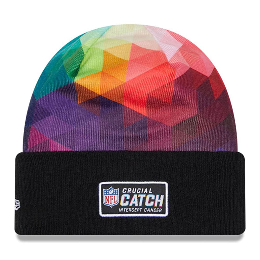 Cleveland Browns Men's Black 2023 Crucial Catch Cuffed Knit Hat
