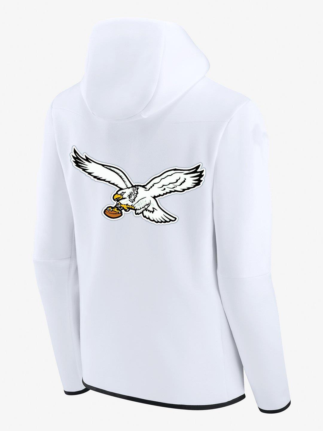 Philadelphia Eagles White Diamond Full-Zip Jacket