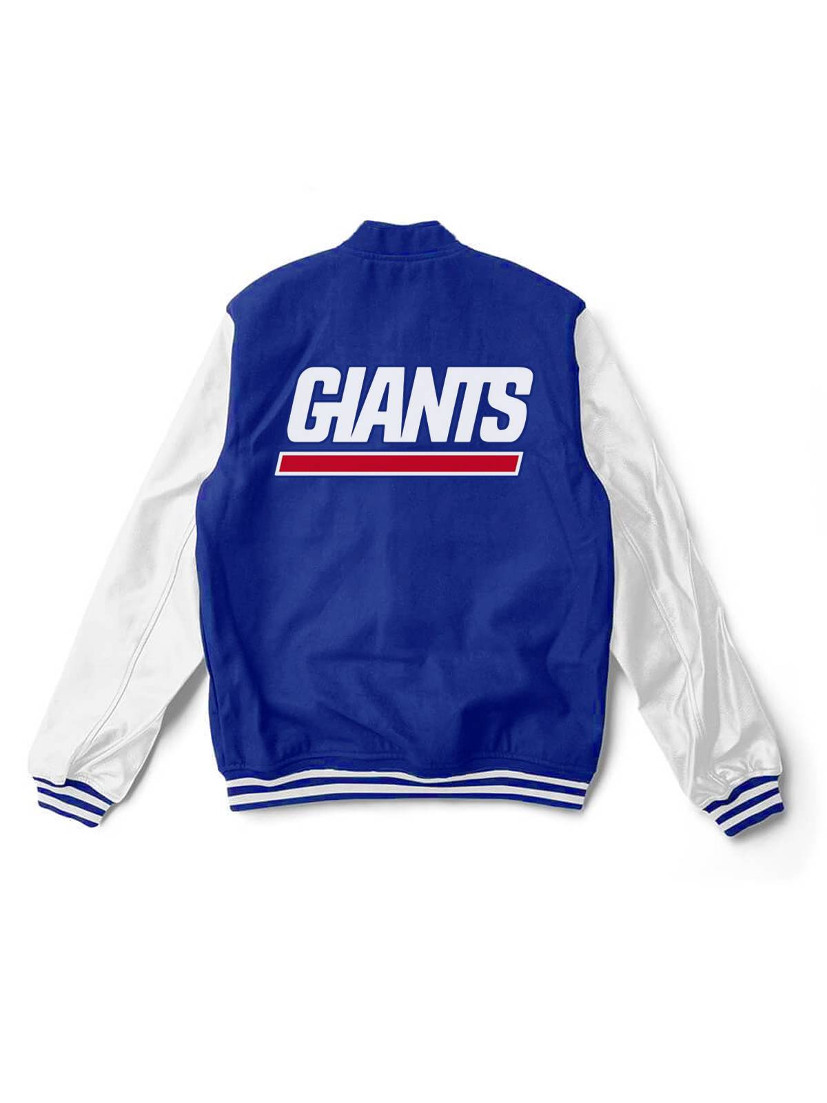 New York Giants Fashion Printed Varsity Jacket