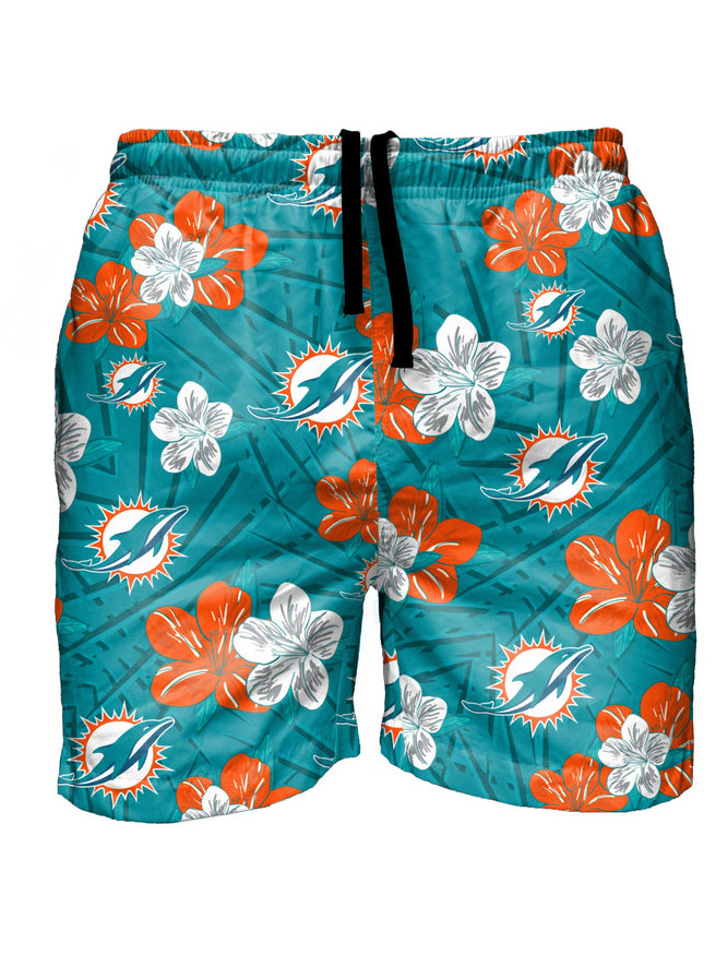 Miami Dolphins Casual Hawaiian Shorts