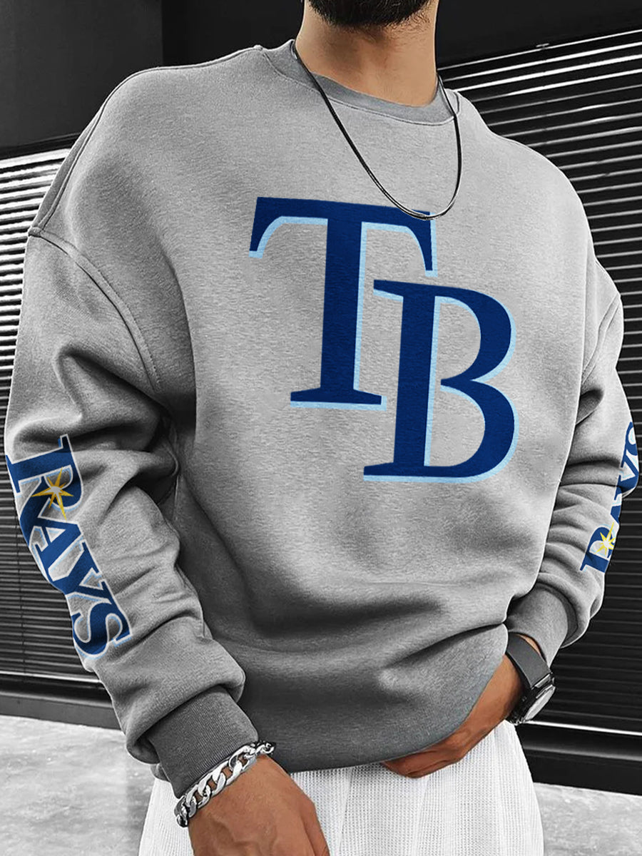 Tampa Bay Rays Fashion Men's Crewneck Sweatshirt