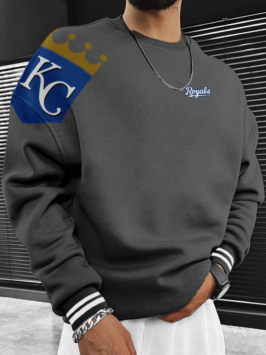 Kansas City Royals Fashion Men's Crewneck Sweatshirt