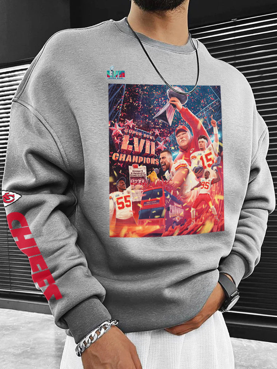 Kansas City Chiefs Unisex Casual Sweatshirt