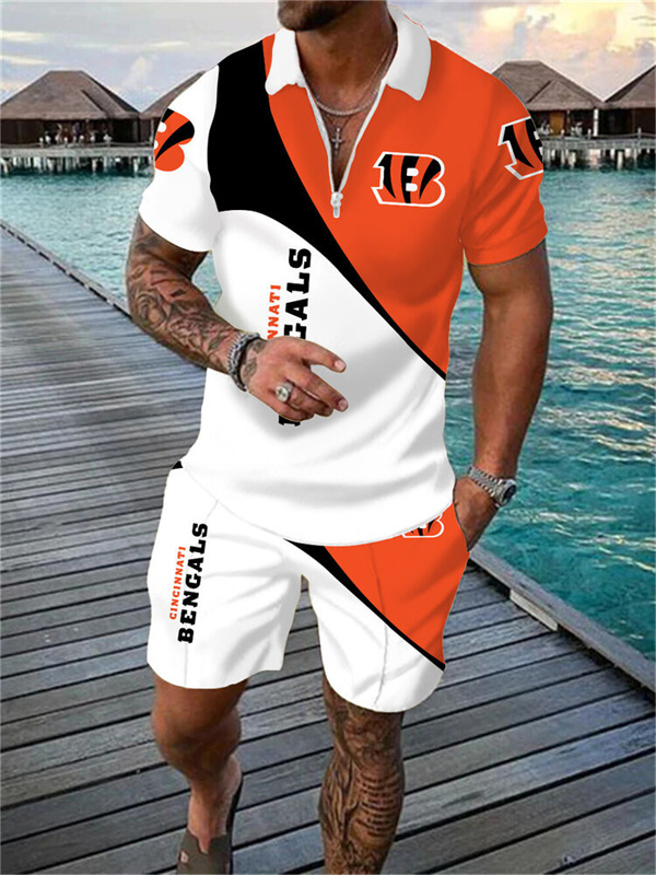 Cincinnati Bengals Limited Edition Polo Shirt And Shorts Two-Piece Suits