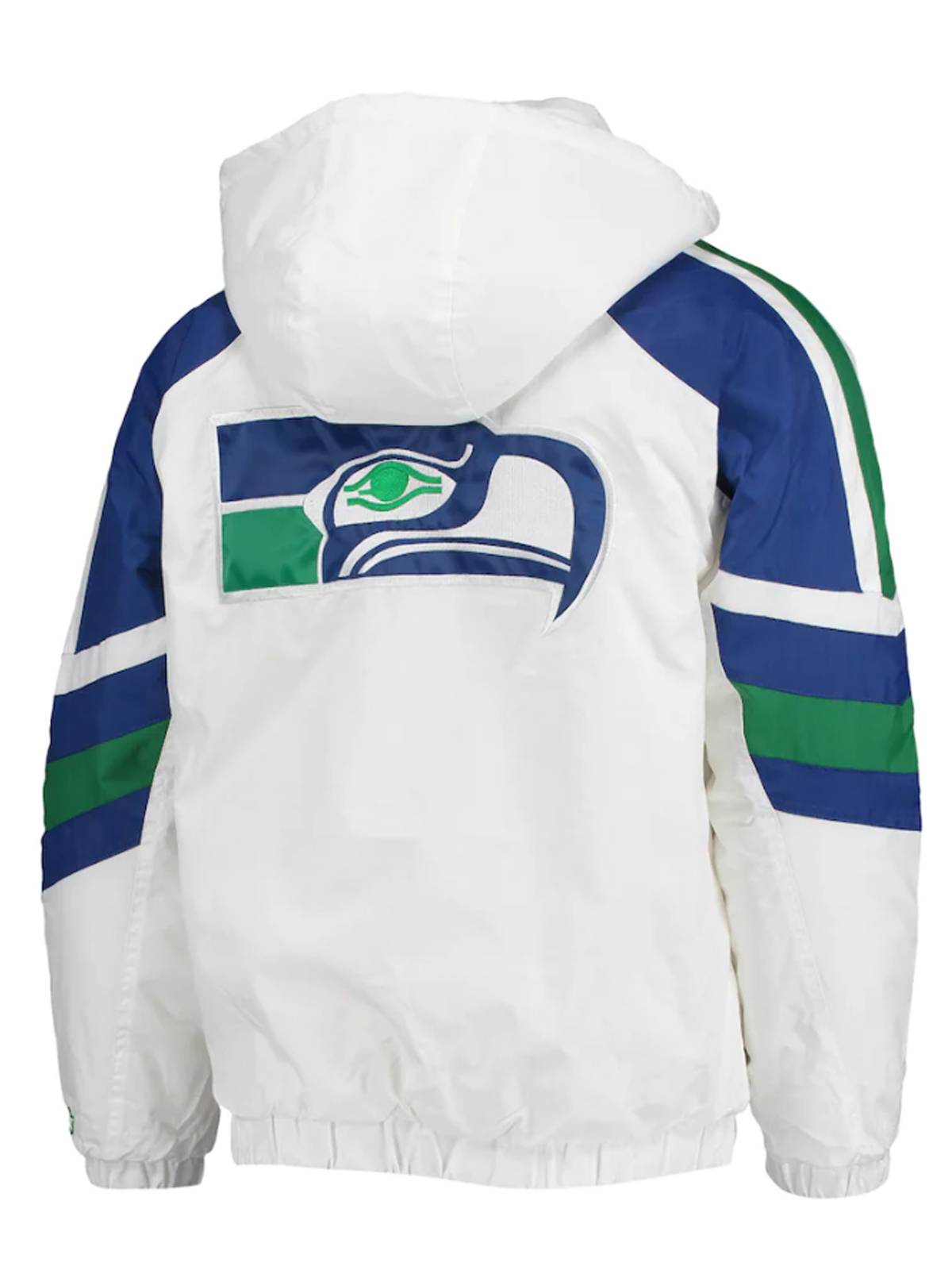 Seattle Seahawks Half-Snap Hoodie Jacket