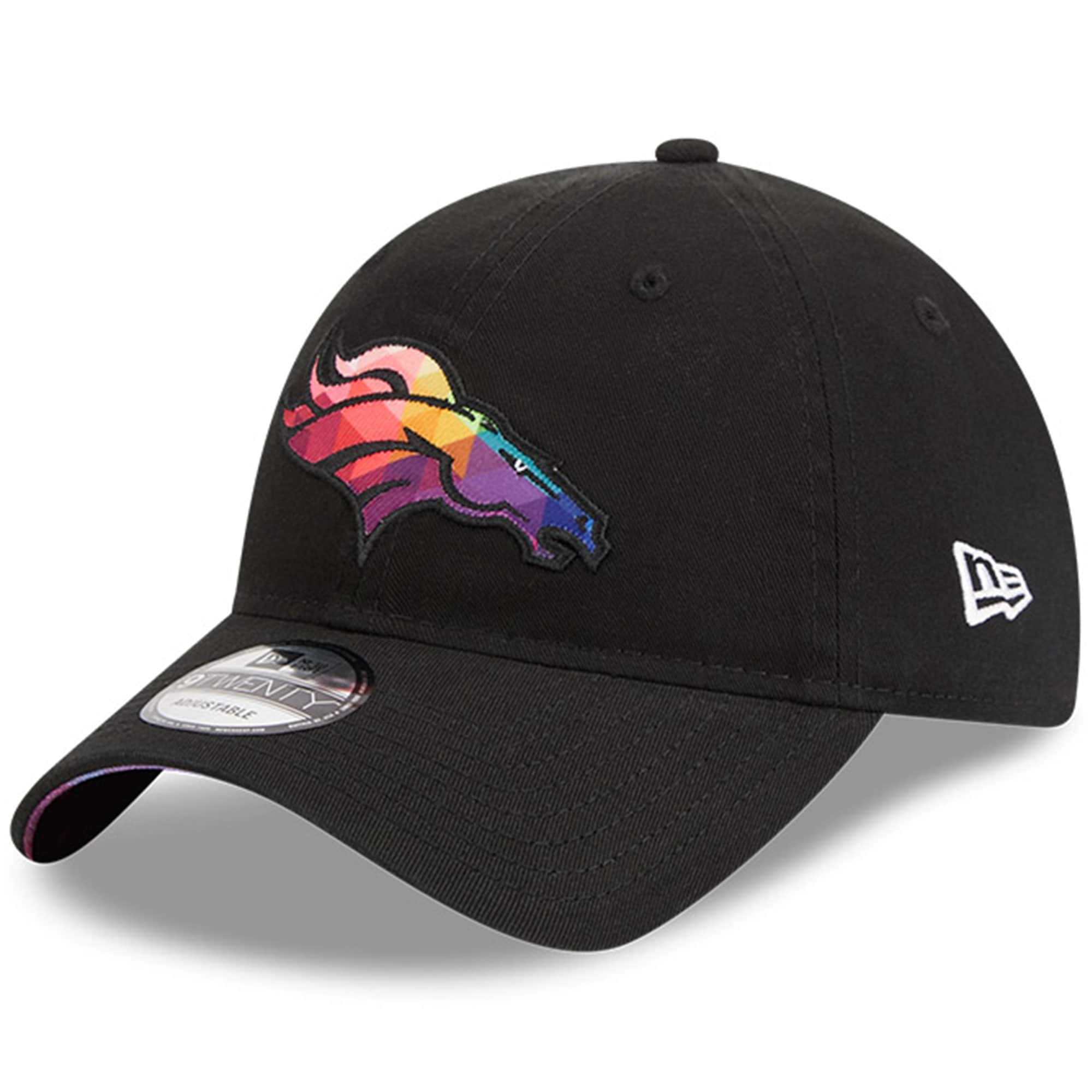 Denver Broncos Men's   Black 2023  Crucial Catch 9TWENTY Adjustable Hat