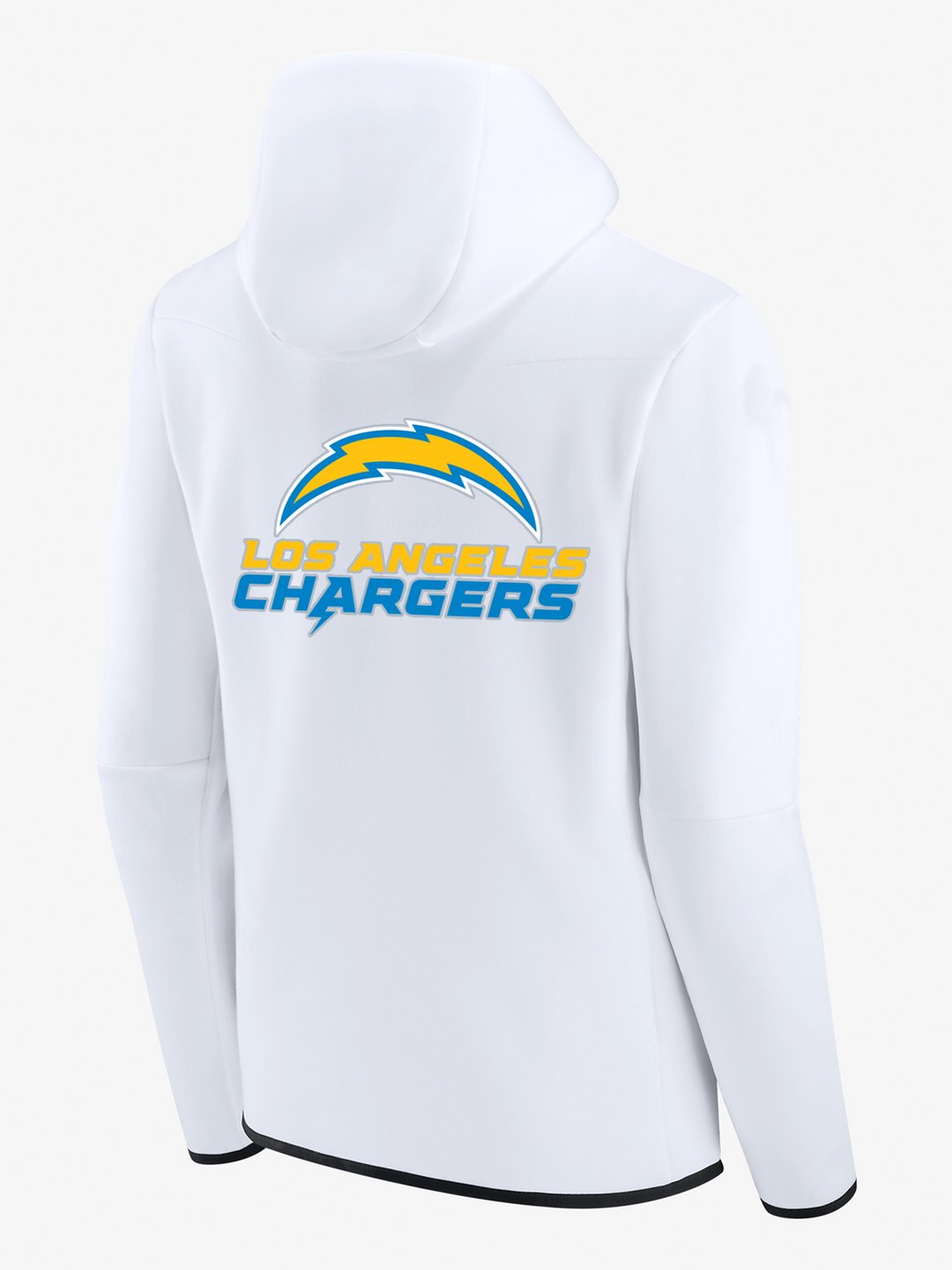 Los Angeles Chargers White Diamond Full-Zip Jacket
