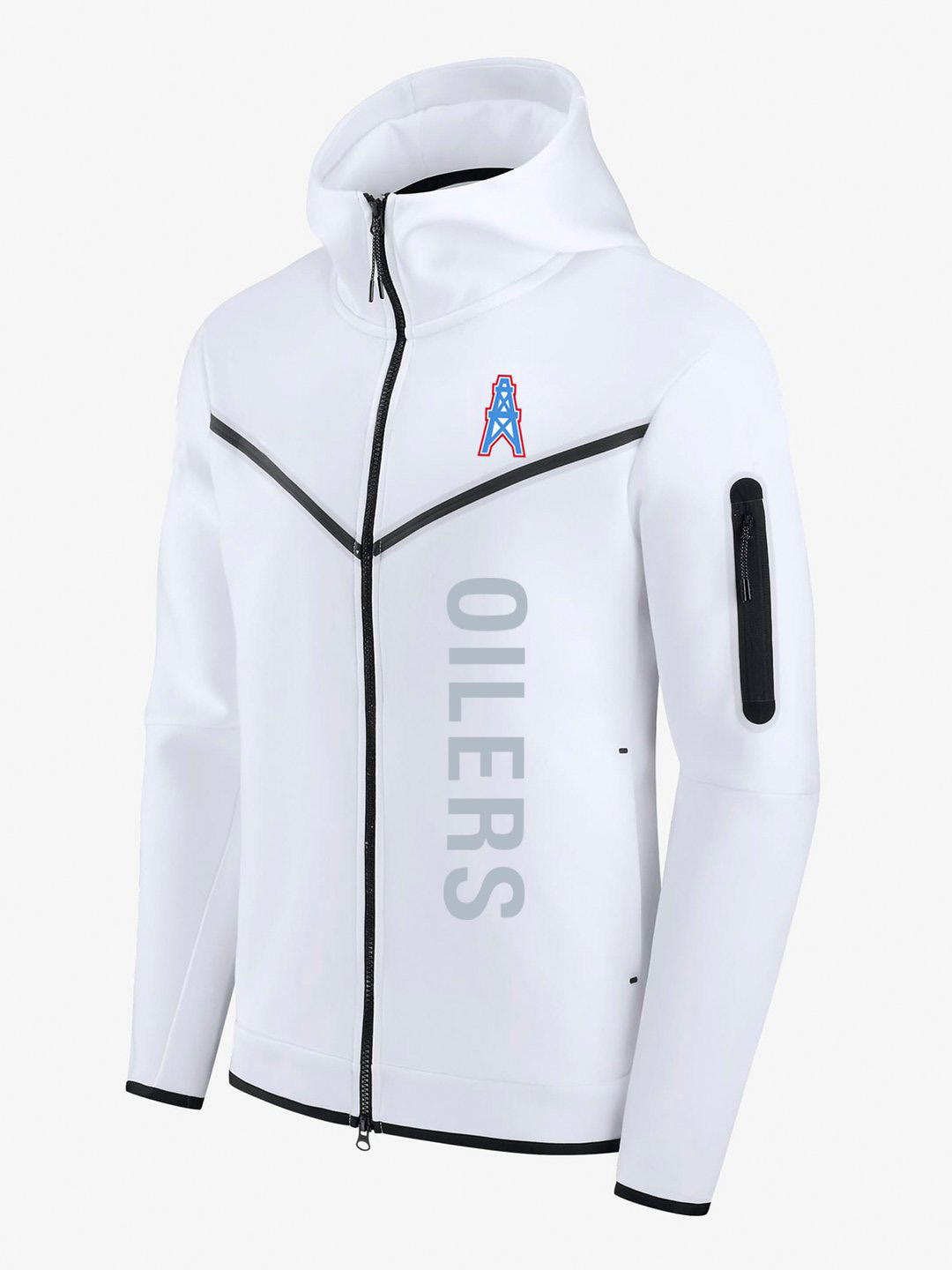 White Diamond Full-Zip Jacket