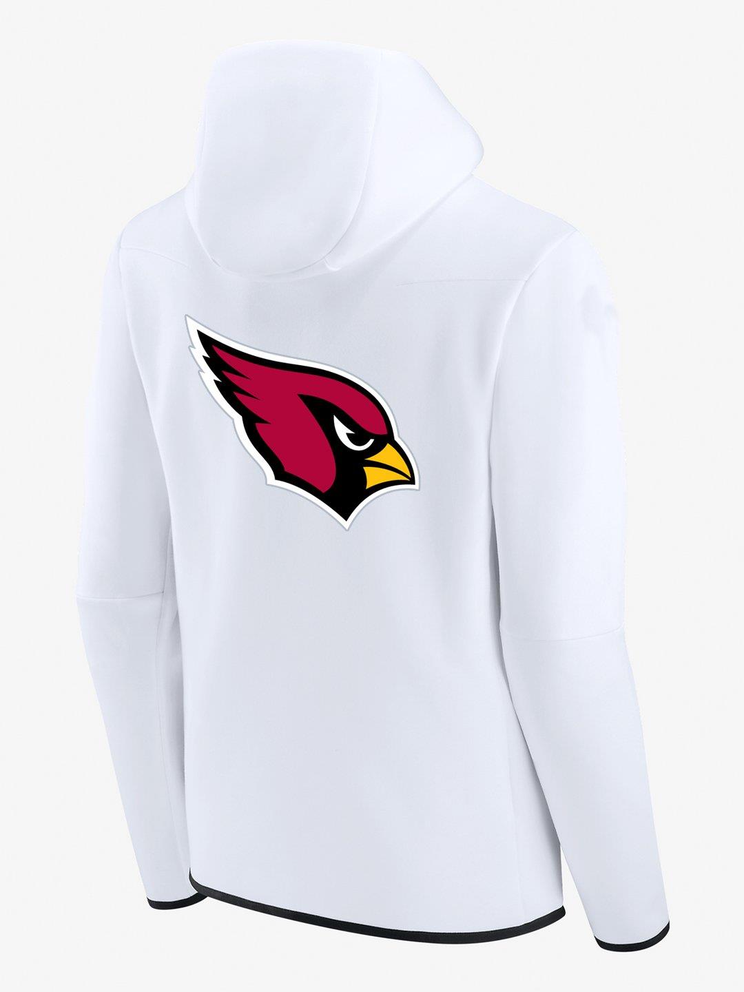 Arizona Cardinals White Diamond Full-Zip Jacket