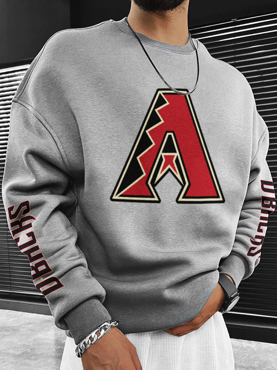 Arizona Diamondbacks Fashion Men's Crewneck Sweatshirt