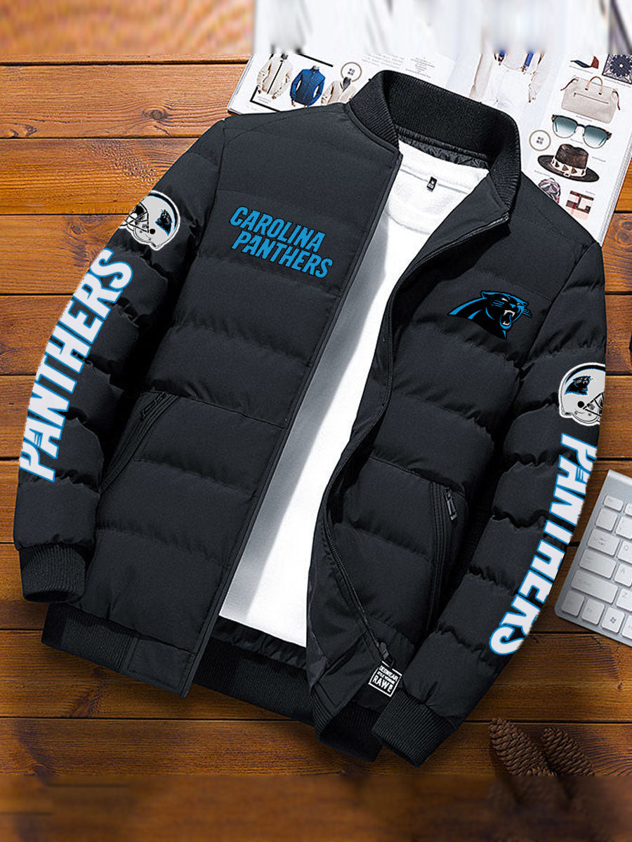Carolina Panthers Winter Comfortable Warm Padded Jacket