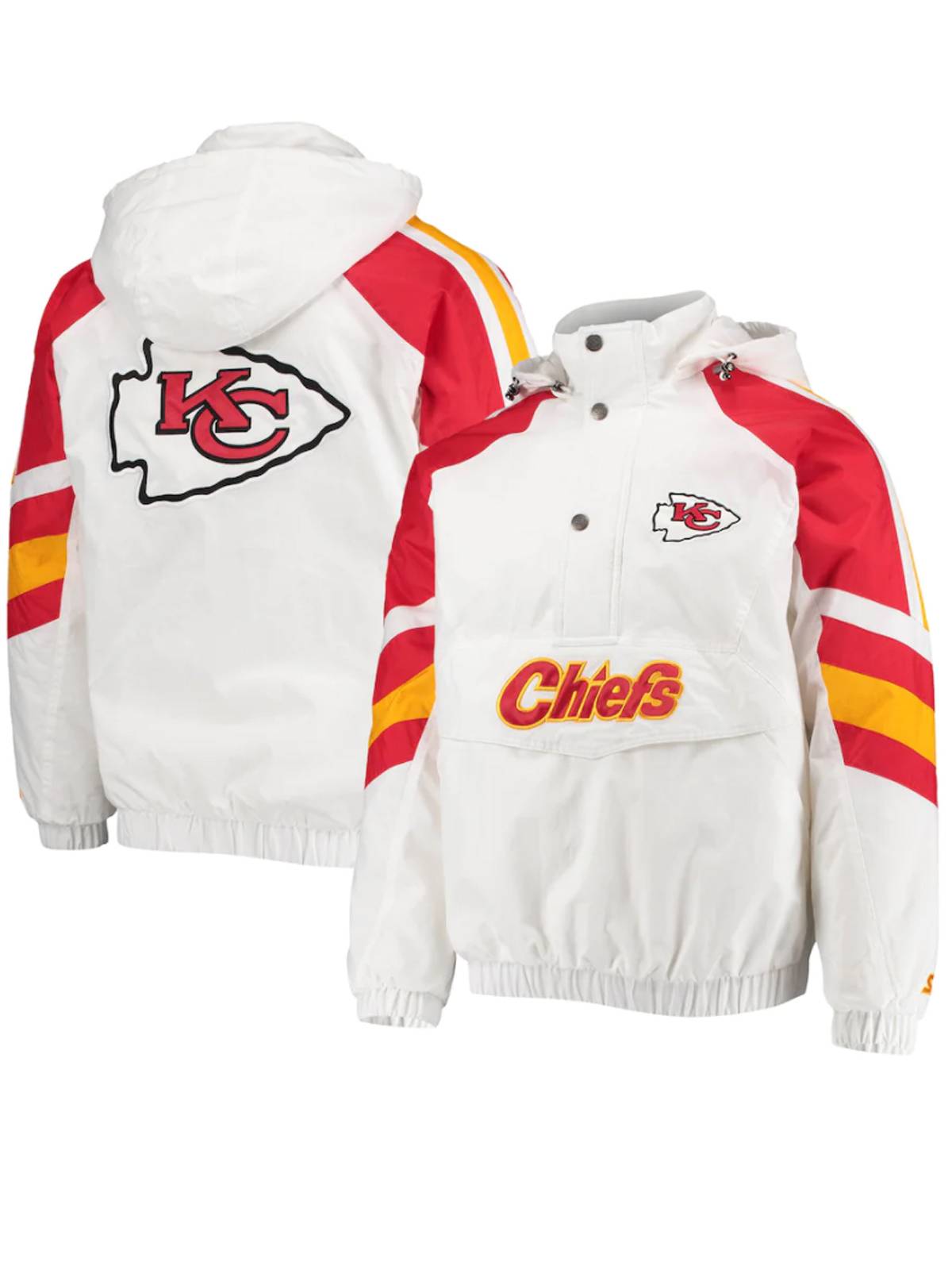 Kansas City Chiefs Half-Snap Hoodie Jacket