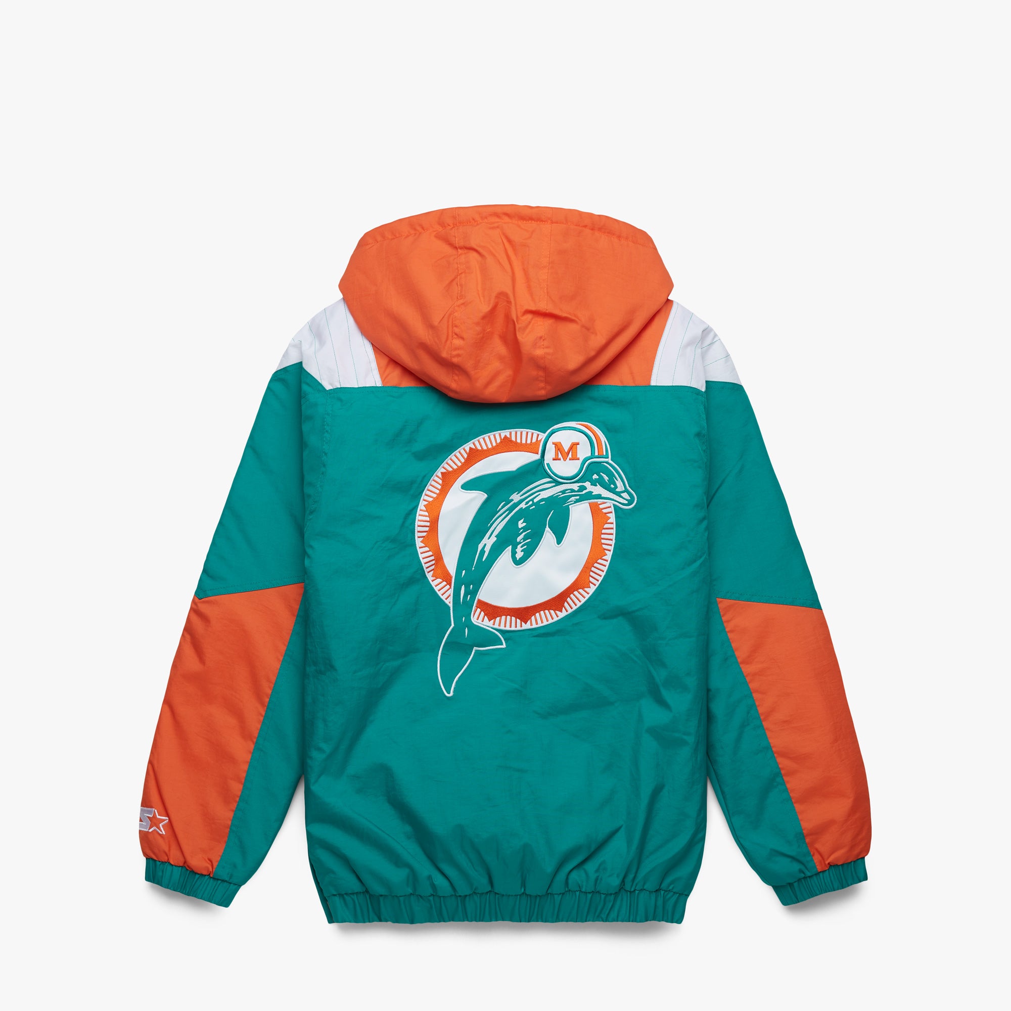 Miami Dolphins HOMAGE  Starter  Pullover Jacket