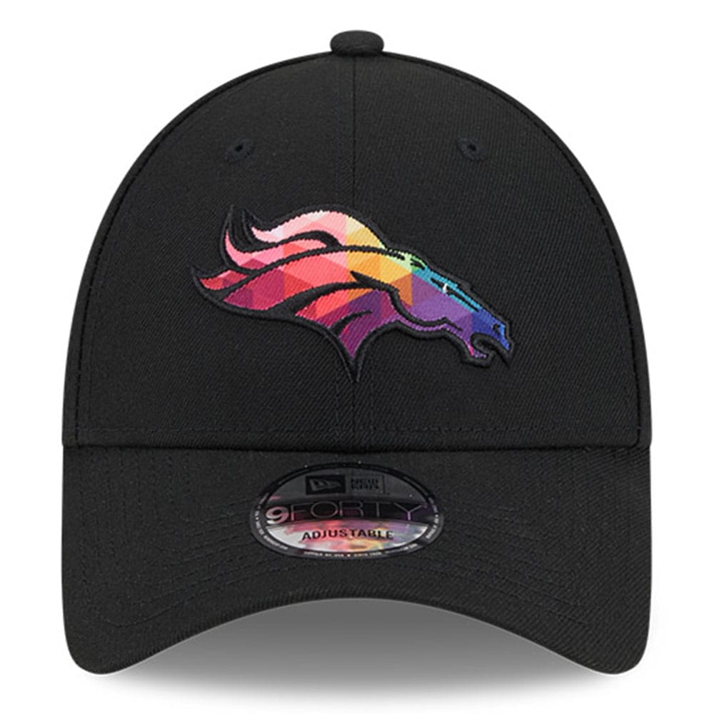 Denver Broncos Men's   Black 2023  Crucial Catch 9FORTY Adjustable Hat