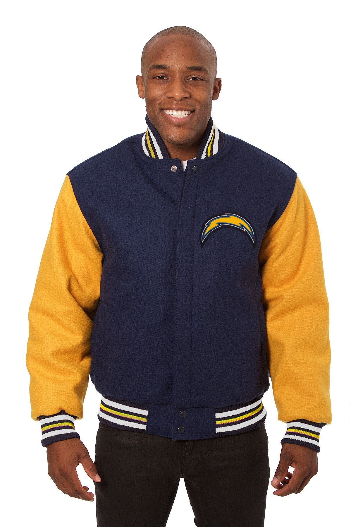 Los Angeles Chargers Embroidered Wool Jacket