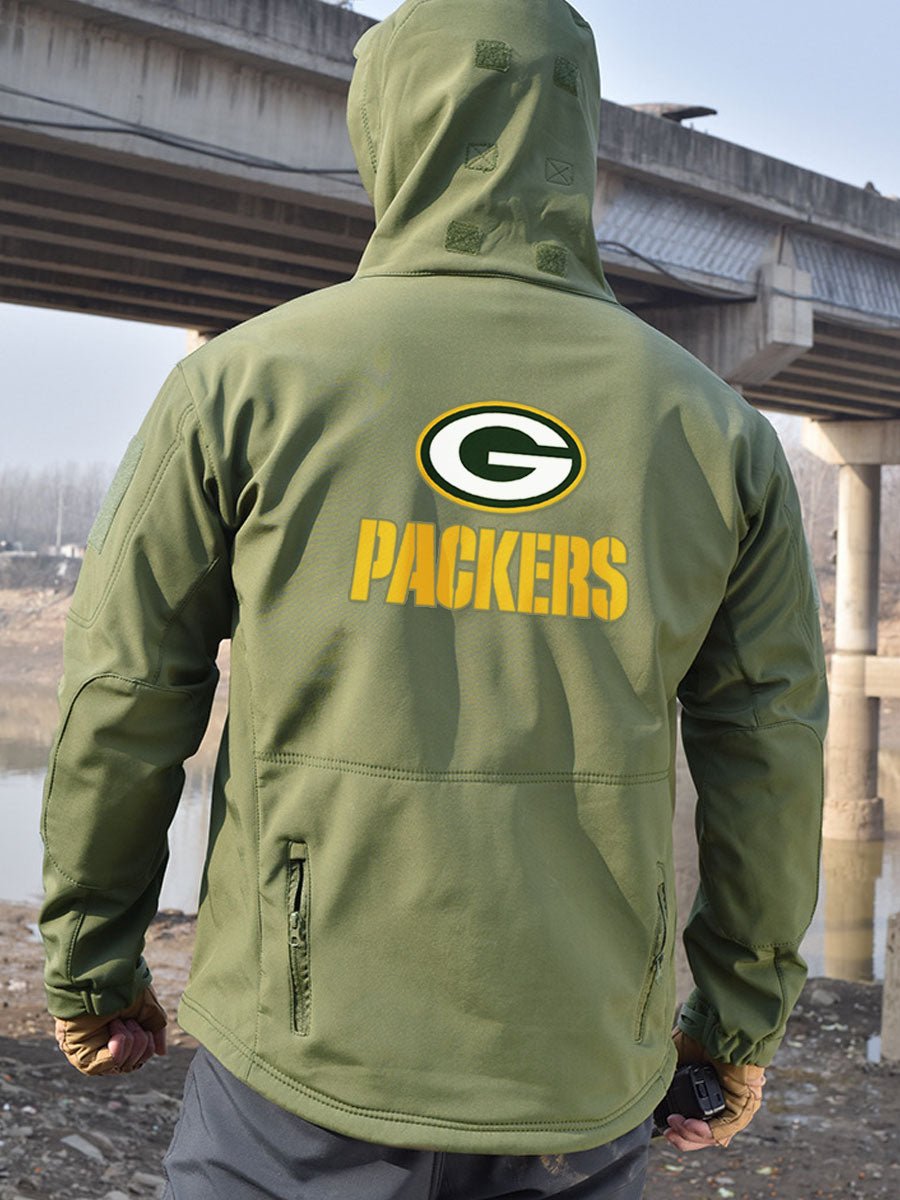 Green Bay Packers Waterproof Warm Climbing Jacket