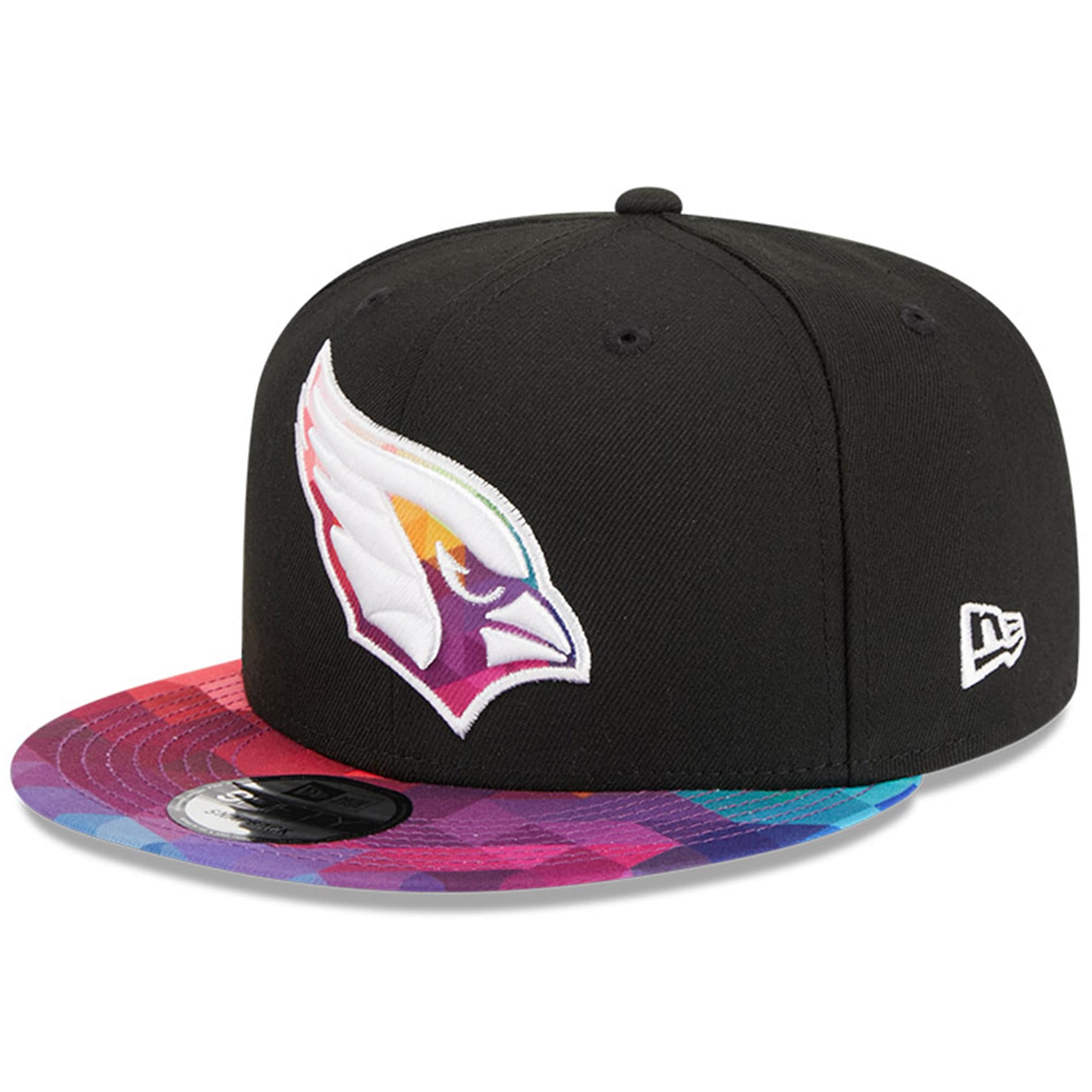 Arizona Cardinals Men's   Black 2023  Crucial Catch 9FIFTY Snapback Hat