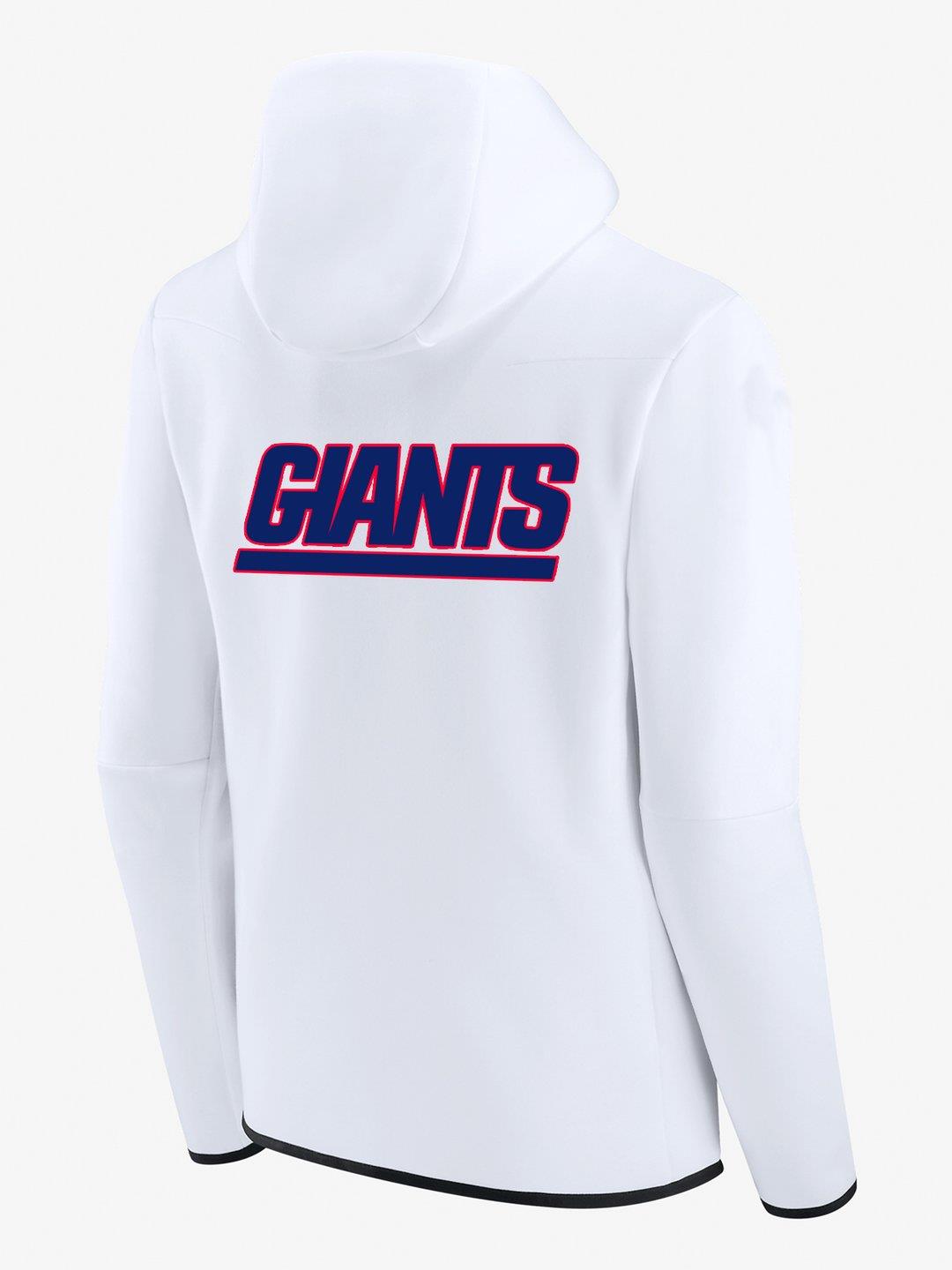 New York Giants White Diamond Full-Zip Jacket