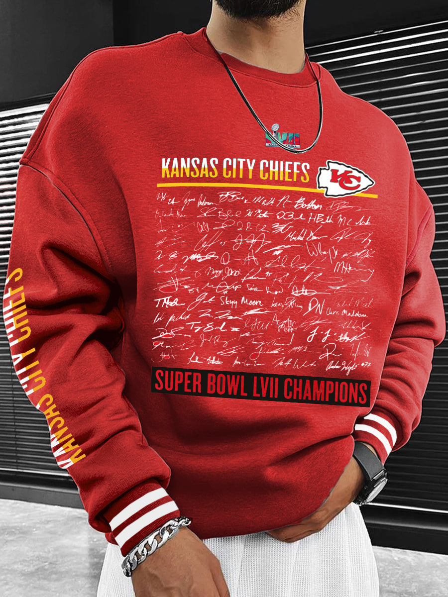 Kansas City Chiefs Unisex Casual Sweatshirt