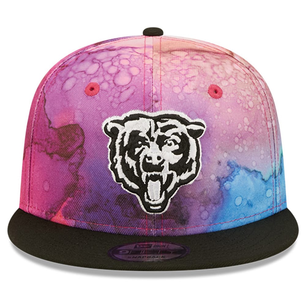 Chicago Bears Men's Pink/Black 2022 Crucial Catch 9FIFTY Snapback Hat