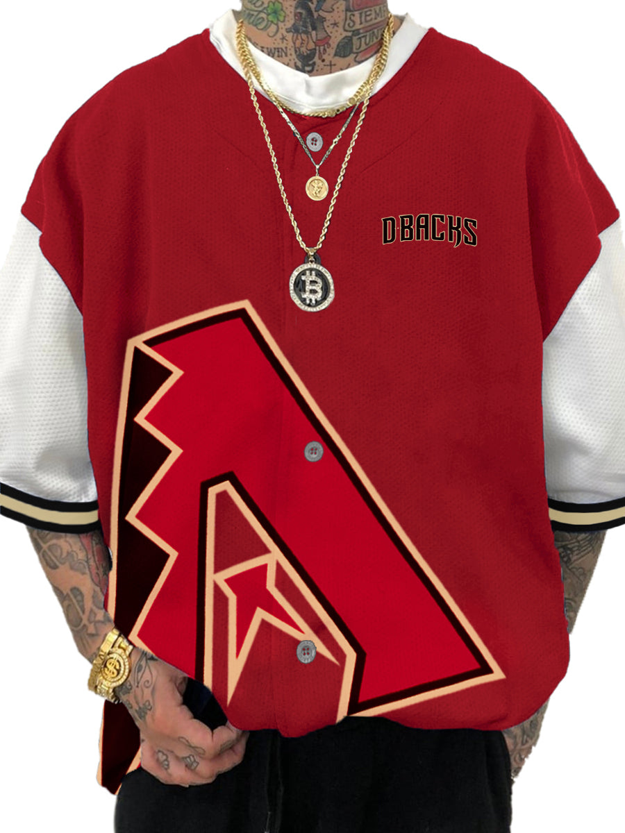 Arizona Diamondbacks MLB Men's Fashion Short Sleeve Jersey