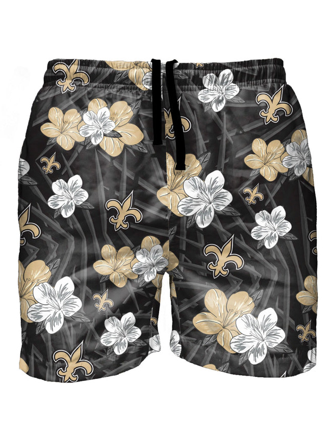 New Orleans Saints Casual Hawaiian Shorts