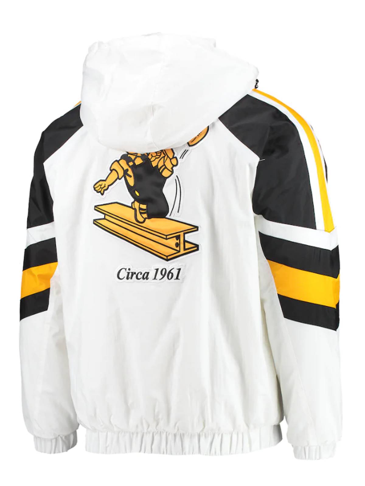 Pittsburgh Steelers Half-Snap Hoodie Jacket