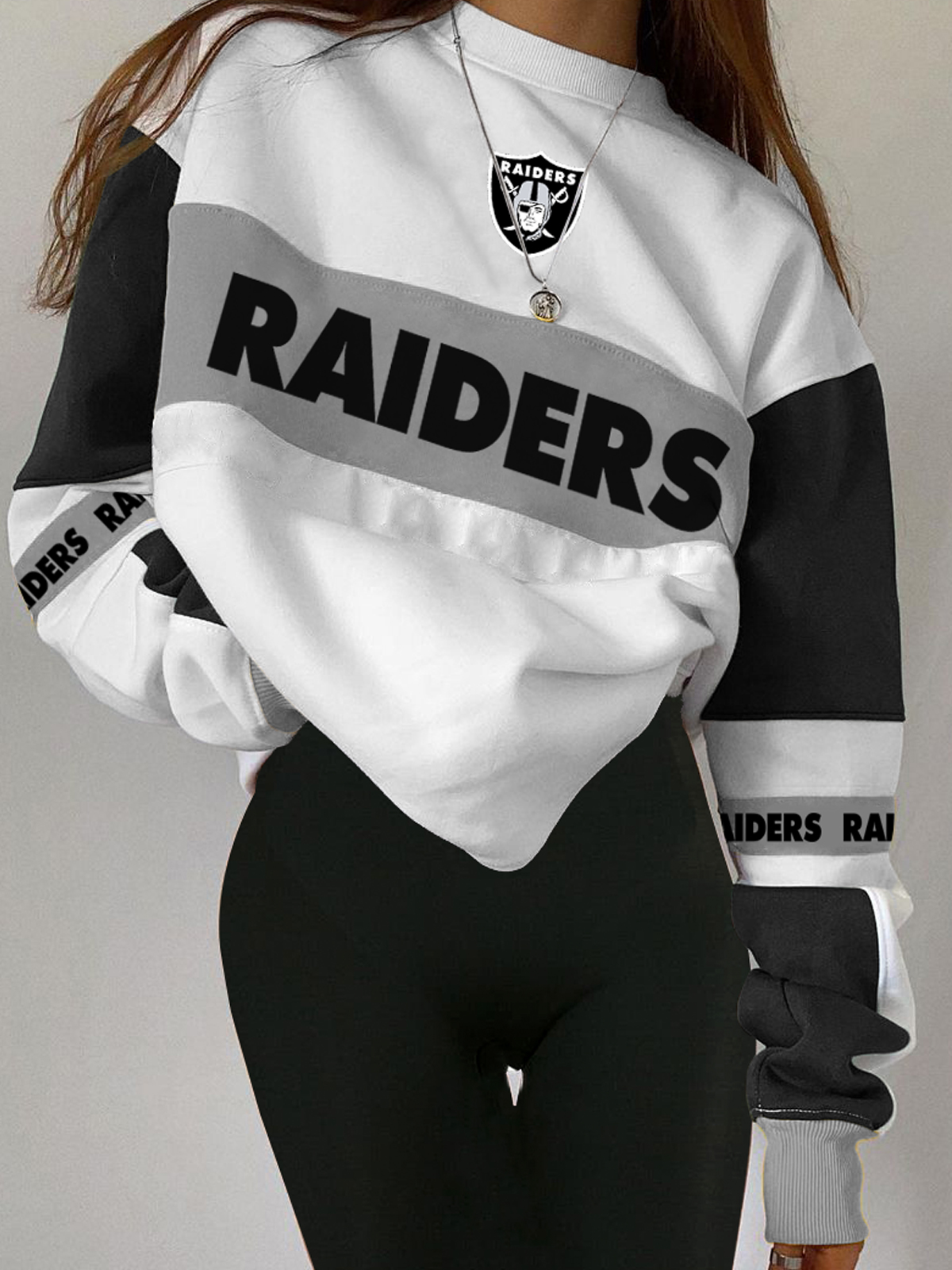 Las Vegas Raiders Fashion Printed Sweatshirt