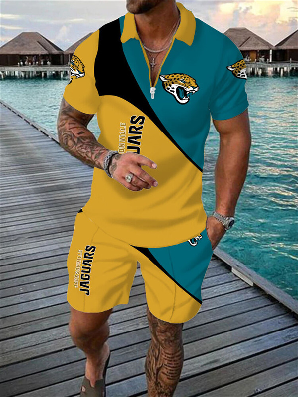 Jacksonville Jaguars Limited Edition Polo Shirt And Shorts Two-Piece Suits
