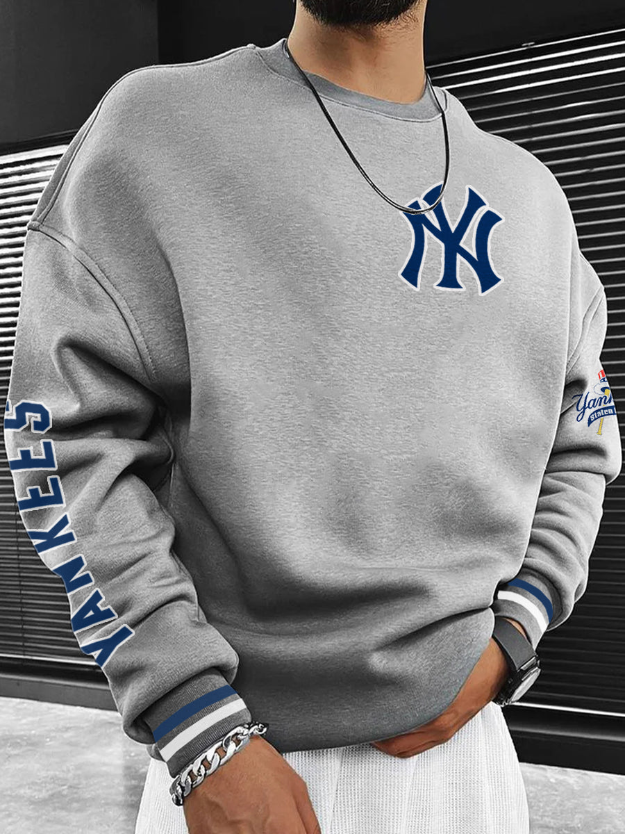 New York Yankees Fashion Men's Crewneck Sweatshirt