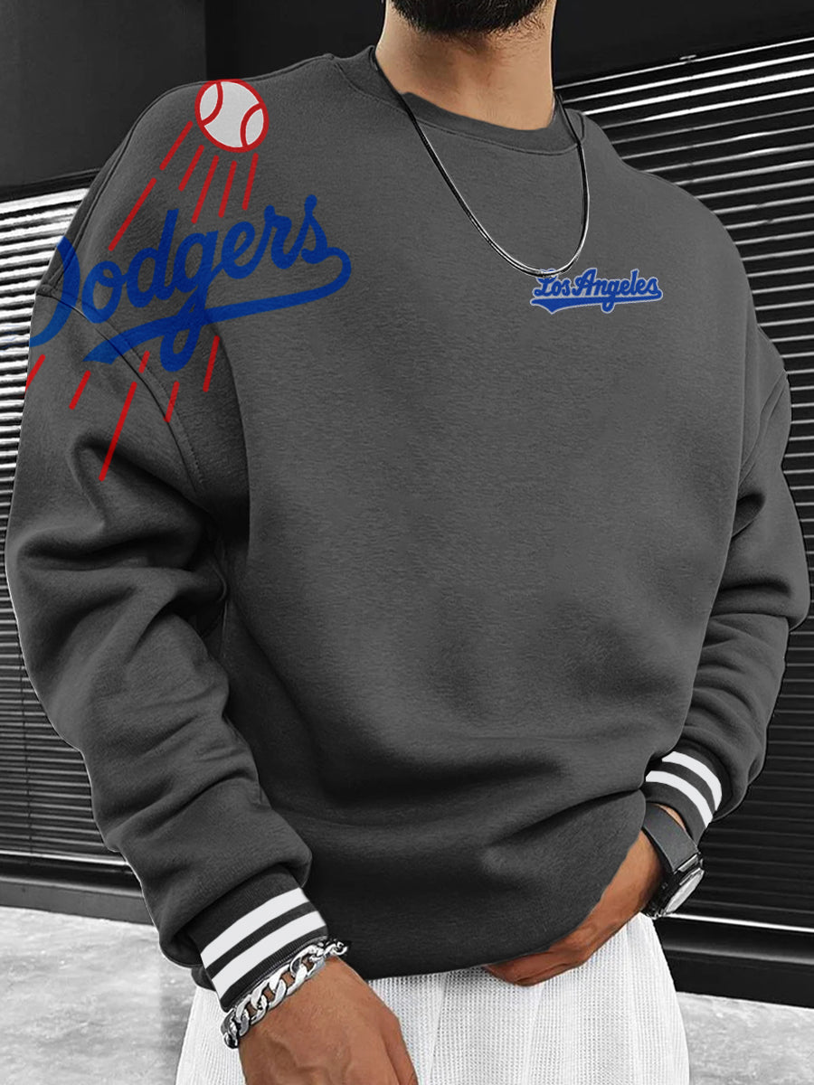 Los Angeles Dodgers Fashion Men's Crewneck Sweatshirt